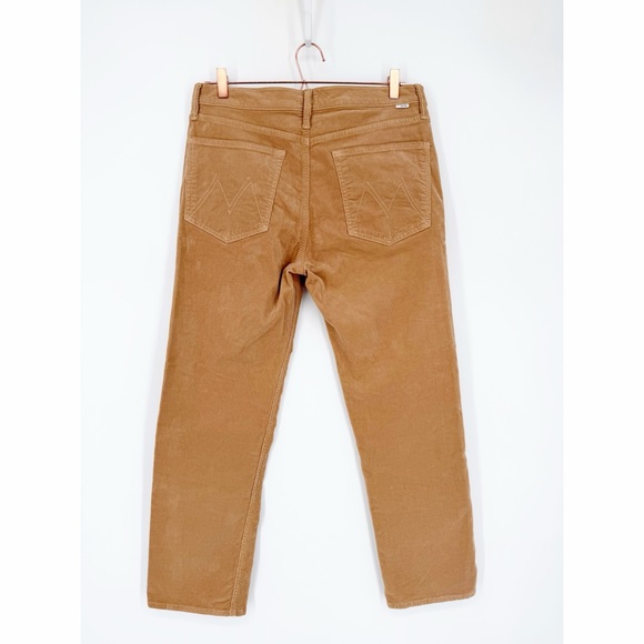 Mother The Tomcat Ankle Jean Pants in Hopscotch Cafe Spice Corduroy Tan Size 31 - Picture 4 of 11